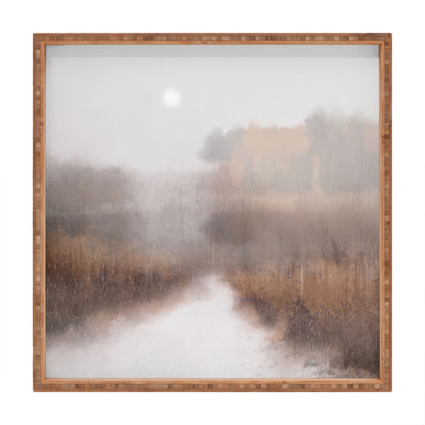 Danse de Lune Winter light Square Tray