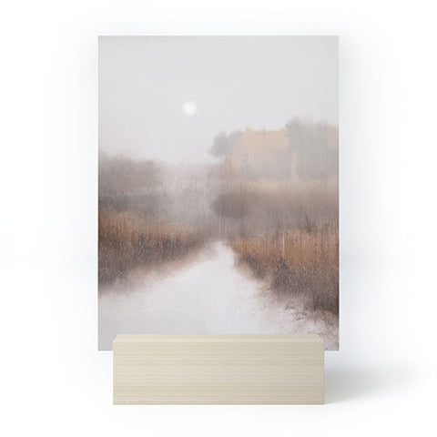 Danse de Lune Winter light Mini Art Print