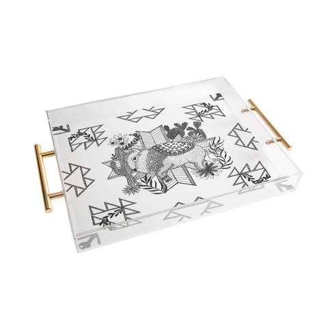 Dash and Ash Arrlo The Buffalo Acrylic Tray