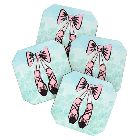 Dash and Ash Ballet Princess Coaster Set