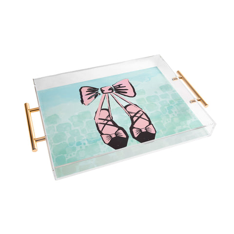 Dash and Ash Ballet Princess Acrylic Tray