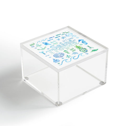 Dash and Ash Beach Collector Saint Tropez Acrylic Box