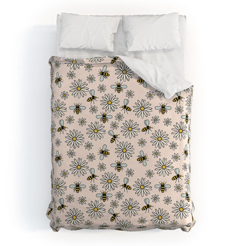 Dash and Ash Bees knees Duvet Cover