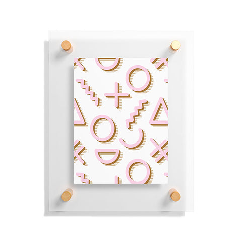 Dash and Ash Donut Go Breakin My Heart Floating Acrylic Print