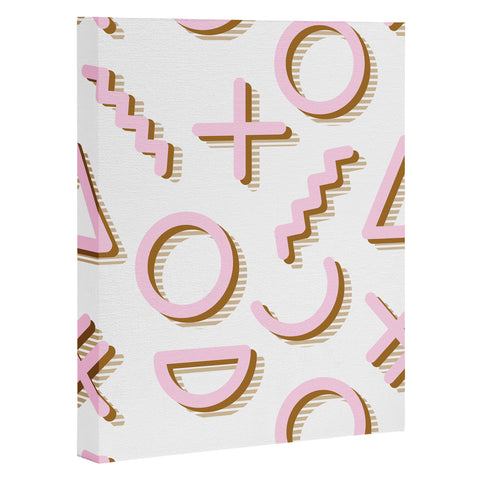 Dash and Ash Donut Go Breakin My Heart Art Canvas