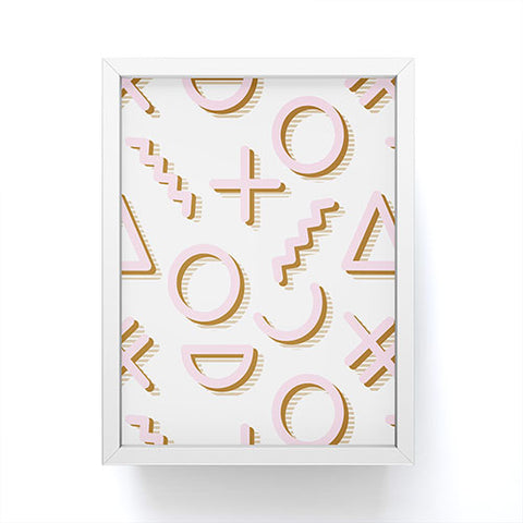 Dash and Ash Donut Go Breakin My Heart Framed Mini Art Print