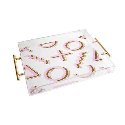 Dash and Ash Donut Go Breakin My Heart Acrylic Tray