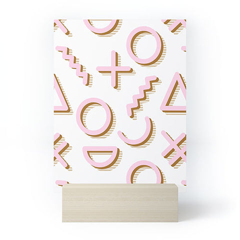 Dash and Ash Donut Go Breakin My Heart Mini Art Print