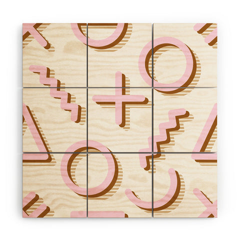 Dash and Ash Donut Go Breakin My Heart Wood Wall Mural