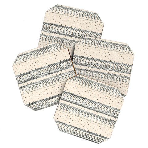 Dash and Ash Fancy Fancy Coaster Set