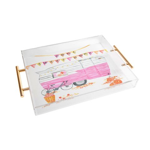 Dash and Ash HomeSweetShasta Acrylic Tray