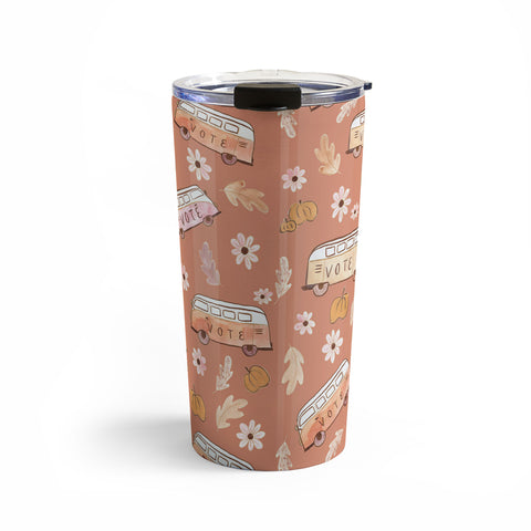 Dash and Ash Lets Vote Travel Mug