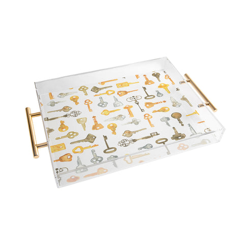 Dash and Ash Love Locked Acrylic Tray