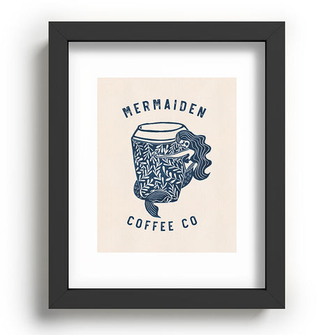 Dash and Ash Mermaiden Coffee Co Recessed Framing Rectangle