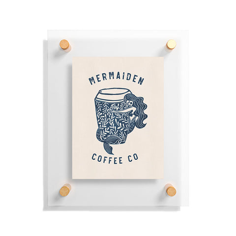 Dash and Ash Mermaiden Coffee Co Floating Acrylic Print
