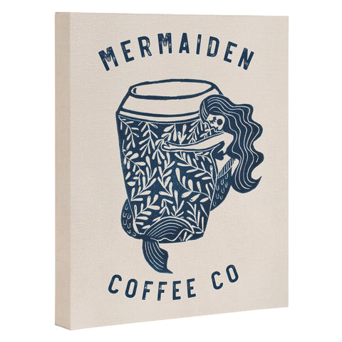 Dash and Ash Mermaiden Coffee Co Art Canvas