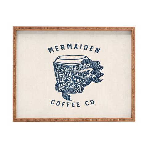 Dash and Ash Mermaiden Coffee Co Rectangular Tray