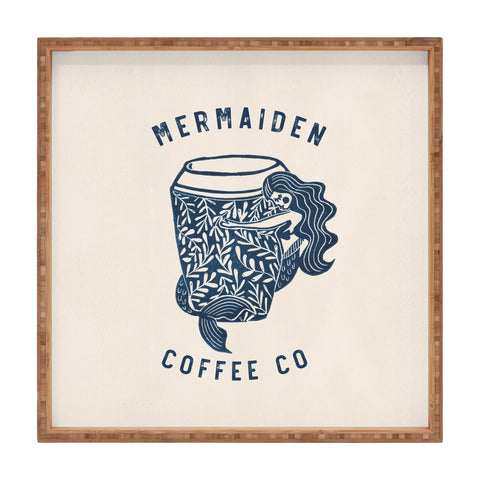 Dash and Ash Mermaiden Coffee Co Square Tray