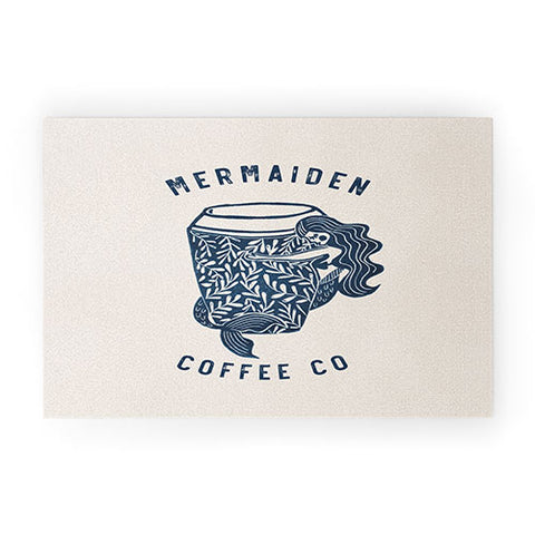 Dash and Ash Mermaiden Coffee Co Welcome Mat