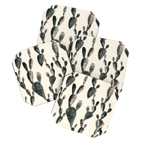 Dash and Ash Midnight Cacti Coaster Set
