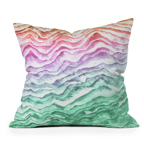 Dash and Ash Mountaineer Outdoor Throw Pillow