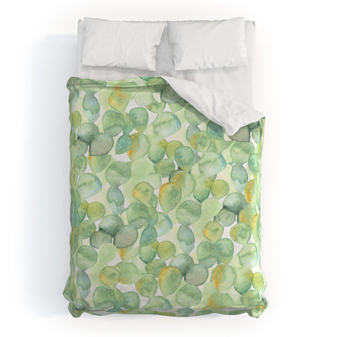 Dash and Ash Paddle Cactus Duvet Cover