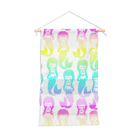 Dash and Ash Rainbow Mermaids Wall Hanging Portrait
