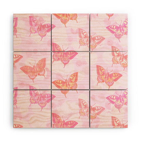 Dash and Ash Signs of Summer Wood Wall Mural