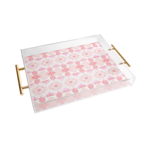 Dash and Ash Strawberry Picnic Acrylic Tray