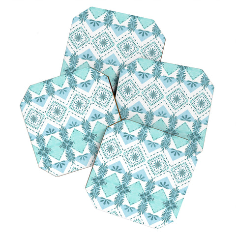 Dash and Ash Sunday Picnic Coaster Set