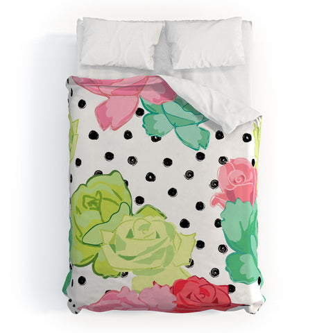 Dash and Ash The Rose Away Duvet Cover