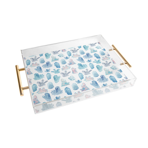 Dash and Ash Those Gems Though in Sunset Acrylic Tray