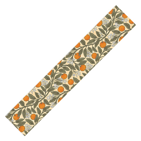 De Koro Art Nouveau Oranges Table Runner