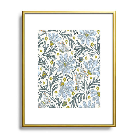 De Koro Cosmos and stars Metal Framed Art Print