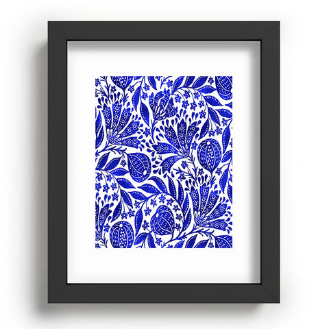 De Koro Fig Garden Blues Recessed Framing Rectangle