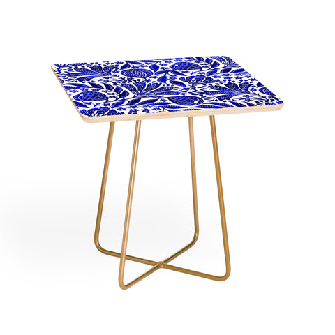 De Koro Fig Garden Blues Side Table