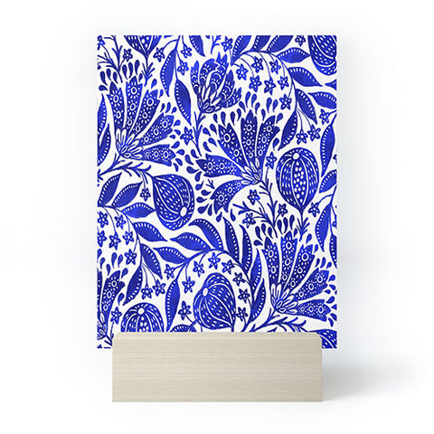 De Koro Fig Garden Blues Mini Art Print