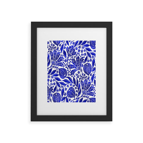 De Koro Fig Garden Blues Framed Art Print