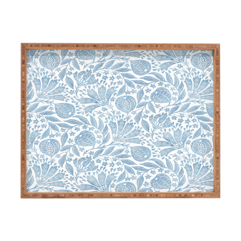 De Koro French Country Fig Garden Rectangular Tray