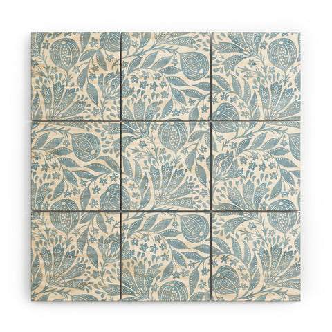 De Koro French Country Fig Garden Wood Wall Mural