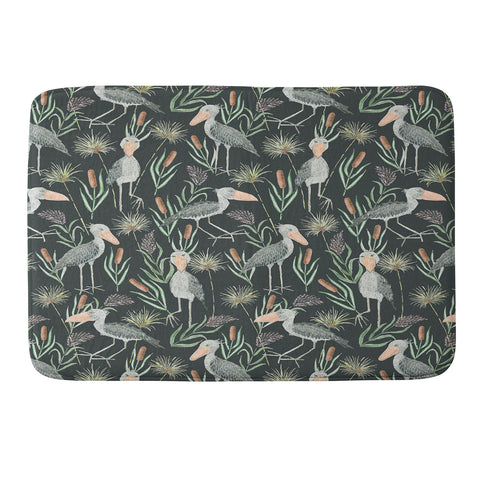 De Koro The Magnificent Shoebill Memory Foam Bath Mat
