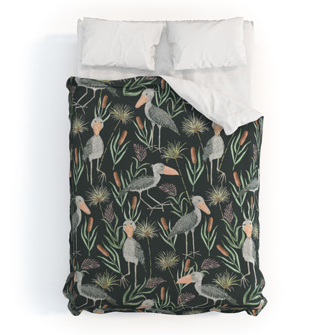 De Koro The Magnificent Shoebill Duvet Cover