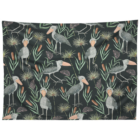 De Koro The Magnificent Shoebill Tapestry