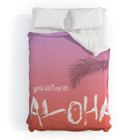 Deb Haugen Aloha Duvet Cover