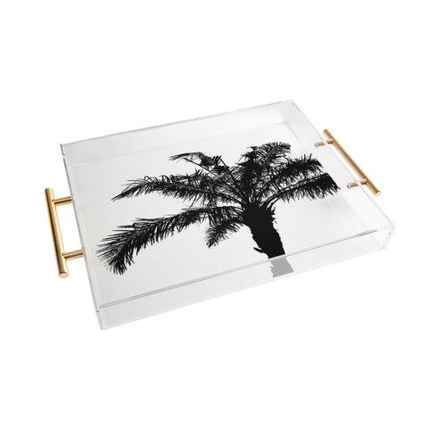 Deb Haugen B And W Square Acrylic Tray