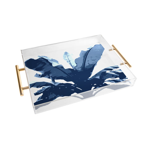 Deb Haugen Bananarama Navy Acrylic Tray