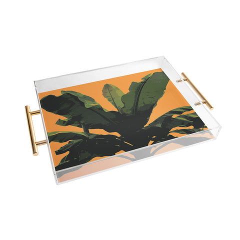 Deb Haugen Bananarama orange Acrylic Tray