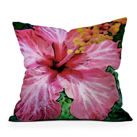 Deb Haugen Crozier 1 Outdoor Throw Pillow
