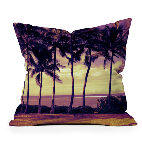 Deb Haugen Crozier Sunset Outdoor Throw Pillow