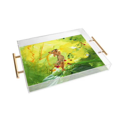 Deb Haugen Fruit Lady Acrylic Tray